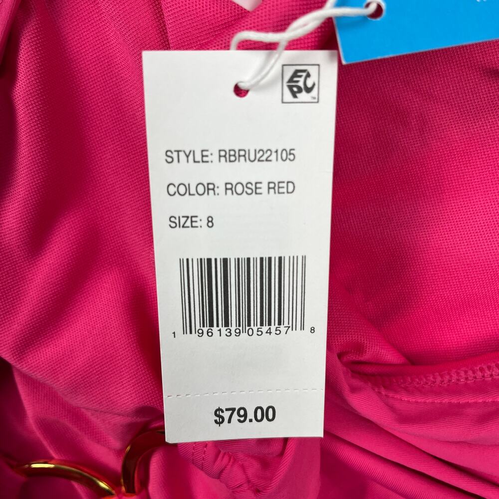 New Bleu Rod Beattie Ring Master Bikini Set Aura Hot Pink High Waist Women's 8 - Picture 8 of 8
